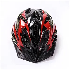 FABSPORTS Light Weight Bicycle/Bike Helmet with Flexible Padding for Kids and Adults, Adjustable Size, for Road & Mountain Cycling/Skating