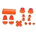 Produktbild Gazechimp Satz Von Ersatz L2 R2 L1 R1 Tasten Knöpfe Analog Stick Für Sony PS4 Controller - Orange