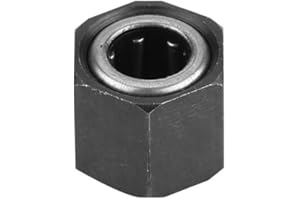 Demeras Tuerca Hexagonal de 12 mm Cojinete unidireccional Motor Nitro Tuerca Hexagonal Cojinete unidireccional RC Repuesto para Coche Hsp Exceed Hpi 1/10