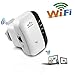 Price comparison product image Wireless Wifi Repeater Long Range Extender Amplifier 2.4GHz Network Adapter Wireless-N Mini AP Access Point Dongle IEEE802.11N/G/B Mini AP Router Signal Booster(300M-New Chip)