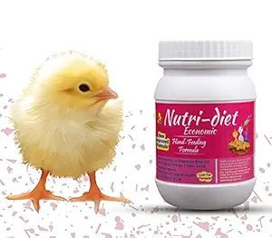 Pet Care International (PCI) Economic Nutri-Diet Hand Feeding Formula || Healthy Baby Bird with All Essential Nutrients (250grm)