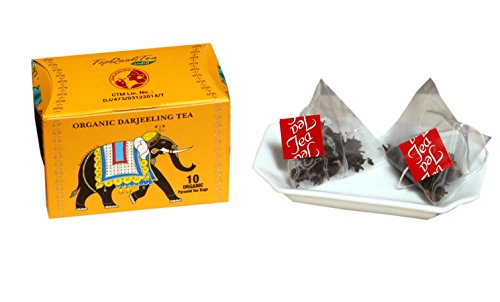 Organic Darjeeling Leaf Tea (10 Pyramid Tea Bags) RS.153 (66.00% Off) - Amazon
