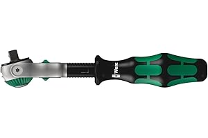 Wera Zyklop Speed-Knarre 8000 A mit 1/4"-Antrieb, 1/4 Zoll x 152 mm, 05003500001
