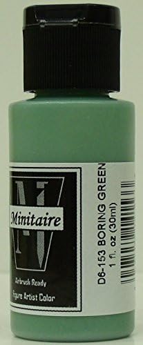Badger Airbrush Minitaire airbrush paint BORING GREEN 1oz/60ml D6-153