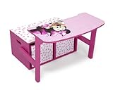 Minnie Mouse Sitzbank & Schreibtisch mit Stauraum (Rosa) - 4