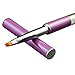 Born Pretty Purple UV Gel Brush Flat Clear Crystal Handled UV Gel Draw Nail Art Tools