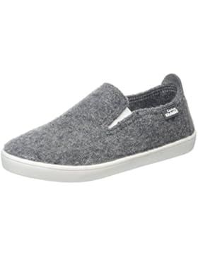 Living Kitzbühel Unisex-Kinder Slip-On Gummi & Canvassohle Flache Hausschuhe