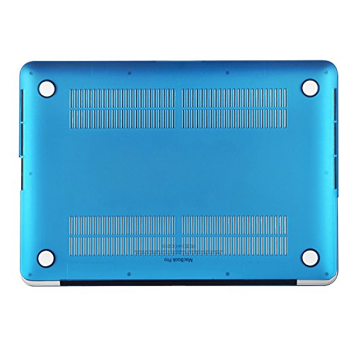 Macbook Pro 13 Retina Hülle,TECOOL [Ultra Slim Serie] Plastik Hartschale Schutzhülle Snap Case,Silicon Tastatur Abdeckung und Schirm Schutz Tasche Cover Zubehör für Apple MacBook Pro 13.3 Zoll – Hellblau - 6