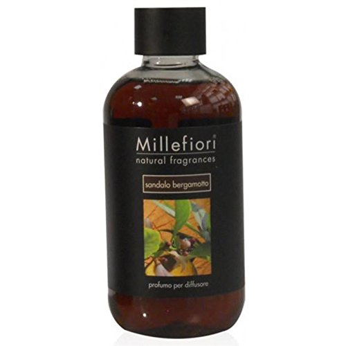 Millefiori Milano Nachfüllflasche Raumduft Natural Fragrance Sandalo Bergamotto (0,5l)