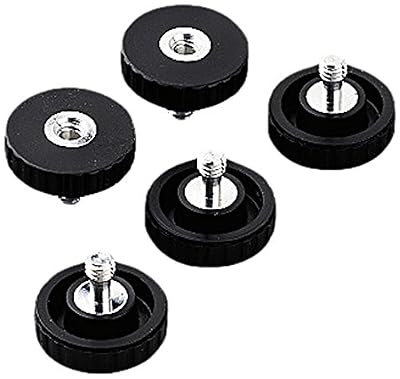 Hama 05134 Accessoire pour appareil photo Lot de 5 Vis pas B1/4 et A1/4 longueur 10mm