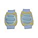 Baby Bucket Soft Cotton Knee Pad pack of 1 pair (Blue & Yellow) RS.175.00