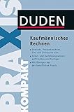 Kaufmännisches Rechnen (Duden Ratgeber) by 