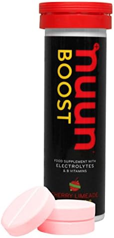 Nuun Boost Hydration Tablets (8 Pack)- Wild Berry, Red, One Size