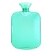 Produktbild Queta Wärmflasche, Premium Gummi, gerippt, transparent, Wärmflasche, hält warm, lindert Müdigkeit, lindert Menstruationskrämpen (2 Liter) grün grün