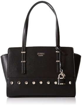 Guess Damen Hwvs6421080 Shopper, Schwarz (Nero), 12.5x27x42.5 cm