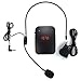 Produktbild HM2 Drahtloses Mikrofon Tragbares FM-Funkmikrofon zur Frequenzanpassung Headset mit Ansteckclip für Sprachlehrlautsprecher