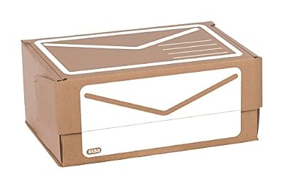 Elba Pack de 10 Boîtes d'expédition carton ondulé Format A4+ Kraft