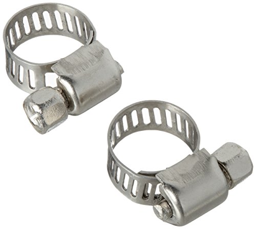 5 PCS Edelstahl 8 mm breit verstellbar 6–12 mm Schlauchschelle