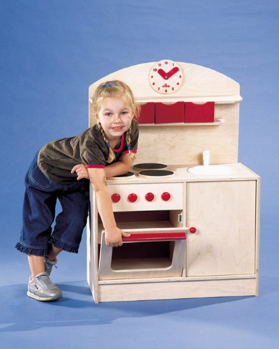 Preisvergleich Produktbild Kinderküche Kombi natur aus Holz E07916 von ELKA