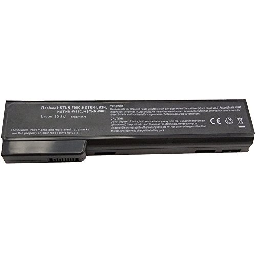 Neu Laptop Akku für HP EliteBook 8460w EliteBook 8560p ProBook 6360b ProBook 6460b ProBook 6465b ProBook 6560b 628666-001 628668-001 628670-001 CC06 CC06X CC06XL Li-ion 6 Cell 10.8v 5200mAh/56wh 12 Monate Garantie. - 2