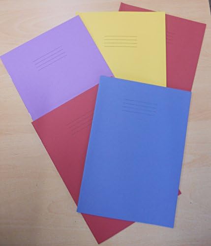 A4 School Rhino Exercise Books Mixed Pack &amp; Helix Early Learning 30cm Ruler