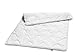 Produktbild sleepling 190041 Basic 140 Winter Decke Mikrofaser duo warm 200 x 200 cm, weiß