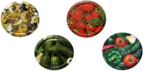 10SET ALU Lid Cap for Preserving Jars Jars Jars Diameter 82 NEU 1082MIX Camber