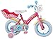 Produktbild 12 Zoll Kinderfahrrad mit Stützräder Fahrrad für Kinder ab 3 Jahre Peppa Pig Wutz Pink