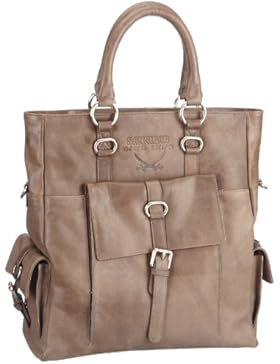 Sansibar Haboob B-082 HA 37, Damen Henkeltaschen 34x36x15 cm (B x H x T)