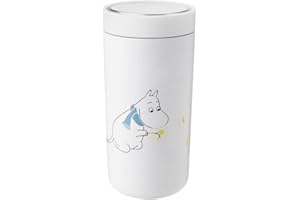 STELTON To Go Click Vacuum Insulated Cup, 0.4 L. - Frost - Moomin