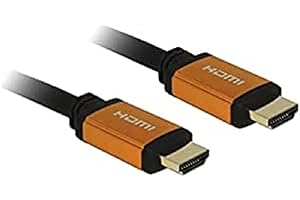 Delock Hochwertiges 8K HDMI Kabel @60Hz 48 Gbps, 2,00 m Länge, Ultra HD2, 4K@120Hz, eARC, UHDTV, HDR 10+, Variable Refresh Rate VRR, Dolby Vision, für Xbox, PS4, Blu Ray Player, 85729