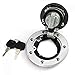 Produktbild Kwolf Motorrad-Tankdeckel Gasdeckel-Abdeckung Schloss Schlüssel für Kawasaki Ninja 250/250R 1988-2007 Ninja EX250/GPZ250/GPX250 1988-2007 ZX600 ZZZR600 ZX-6E 1993-2001 ZG1000 Concours 1986-2006