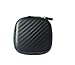 Produktbild Schwarzes Kohlefaser-Muster-Hörgerät Reißverschluss-Hard-Storage-Tragetasche-Halter für Kopfhörer, Ohrhörer, Bluetooth-Headset, kabelgebundenes Headset, USB-Kabel