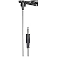 Audio-Technica ATR3350xiS Omnidirectional Condenser Clip-On Microphone for Smartphones,Black