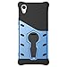 Price comparison product image Sony Xperia XA1 Case, SsHhUu Tough Heavy Duty Shock Proof Defender Cover Dual Layer Armor Combo with Swivel Kickstand Protective Hard Cover for Sony Xperia XA1 (5.0") (NOT Fit for Sony Xperia XA) Blue