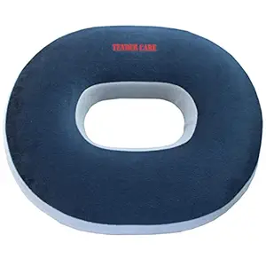 Tender Care MEMORY FOAM Donut Ring Pillow Cushion For Piles Haemorrhoid Coccyx Sciatica Tailbone Back Pain Fistula Prostate Post Natal Pain Relief Chair