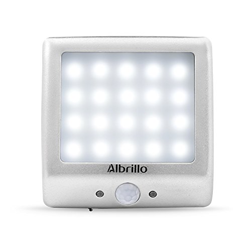 Preisvergleich Produktbild Albrillo Wiederaufladbare LED Schrankbeleuchtung Schranklicht Kabellos 20 LEDs 1200 mAh eingebauter Akku