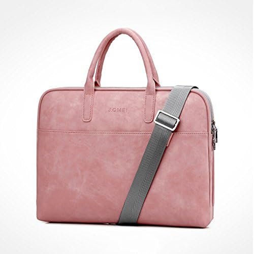 Universal Notebook package ultra-thin Laptop Sleeve stylish shoulder bag shock resistant inch,pink , 14