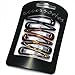 6 Pieces Black / Tort Snap Clip - 5cm