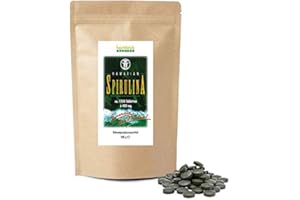 IVARSSON’S Ivarsson's Spirulina Tabletten mit Vitamin K1 und K2 I Hawaiian Spirulina - Das Original aus Hawaii - 1250 Tabletten a 400 mg