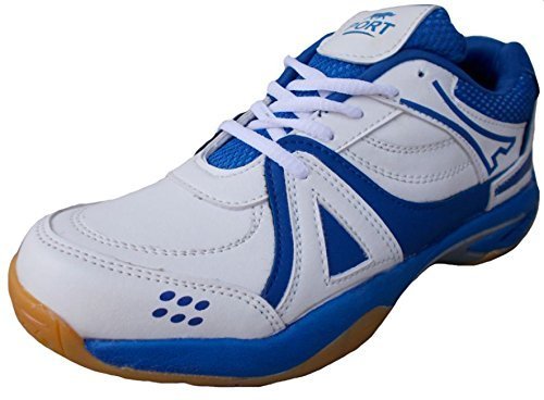 Port Mens Non-Marking White Badminton shoes RS.1299 (78.00% Off) - Amazon