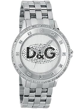 D&G Dolce&Gabbana Unisex-Armbanduhr Analog Quarz Edelstahl DW0131