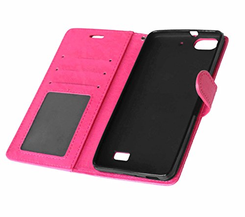 Nancen Huawei G Play Mini / Honor 4C (5,0 Zoll) Lederhülle Neu Style Acht Farbe Weich PU Flip Case Ledertasche / Schutz Etui, Einfach Vintage Kollektion Karten Slot Foto Wallet Hülle Handy Tasche Zubehör - 6