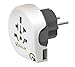 Price comparison product image Q2 Power World to Europe USB Travel Adaptor - White and Grey