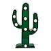 Produktbild Fordert X dieser Mund Cactus Dekoration LED-Licht, Grün, 5 x 20 x 34 cm