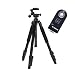 Produktbild Brilliant firm Zubehör Stative Triangle Halter ausziehbare Einbeinstativ 4-Teilige Einbeinstativ-Travel Camera Stativ mit Canon-Kamera-Fernbedienung (Color : Black, Size : High 175cm)