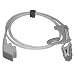 Produktbild Sino-k CSI 1567-10D Kompatibel Criticare Spo2 Sensor Erwachsene Ohrclip 9,8 ft 6 Pins Connector Fda/CE Genehmigt