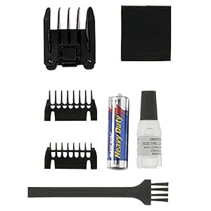 Wahl Afro Pocket Pro Hair Trimmer Battery, Red Rubberised - Image 2