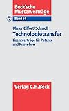 Image de Technologietransfer: Lizenzverträge für Patente und Know-how