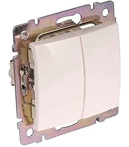 Legrand Valena 2 Element Frame - Horizontal White Electrical Switch Framework